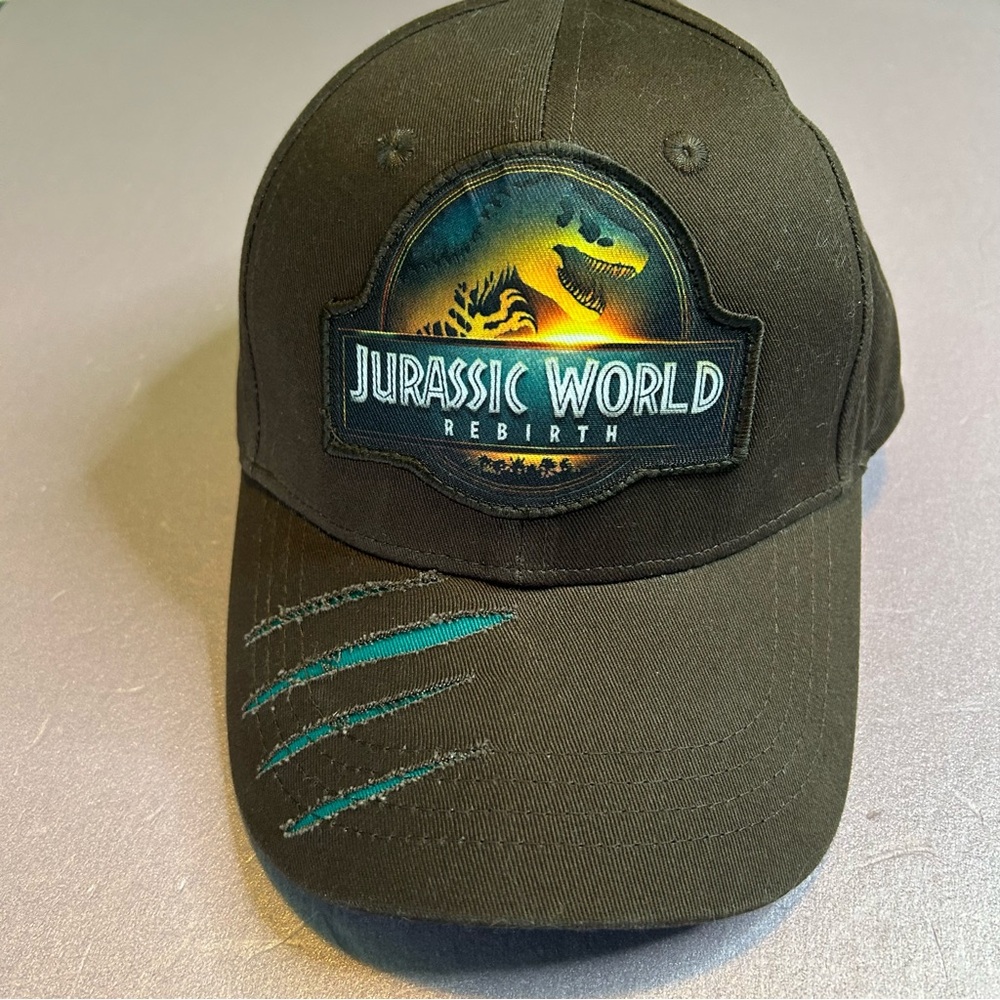 Universal Studios Jurassic World Rebirth brown hat Adult Size
